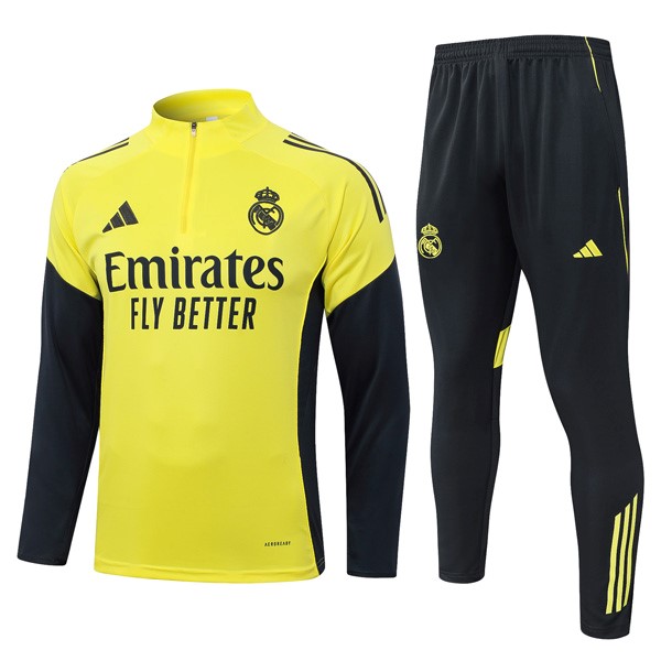 Sudadera De Training Real Madrid 2025-2026 Amarillo 5